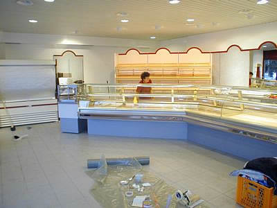 Ladenbau, Bäckerei, Fischer, Volketswil, softrenovation