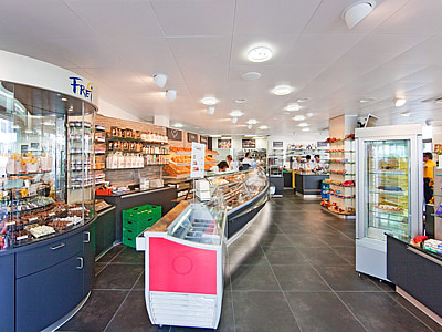 Ladenbau, Frei, Nussbaumen, Korpusanlage, Bäckereieinrichtung, Konditorei