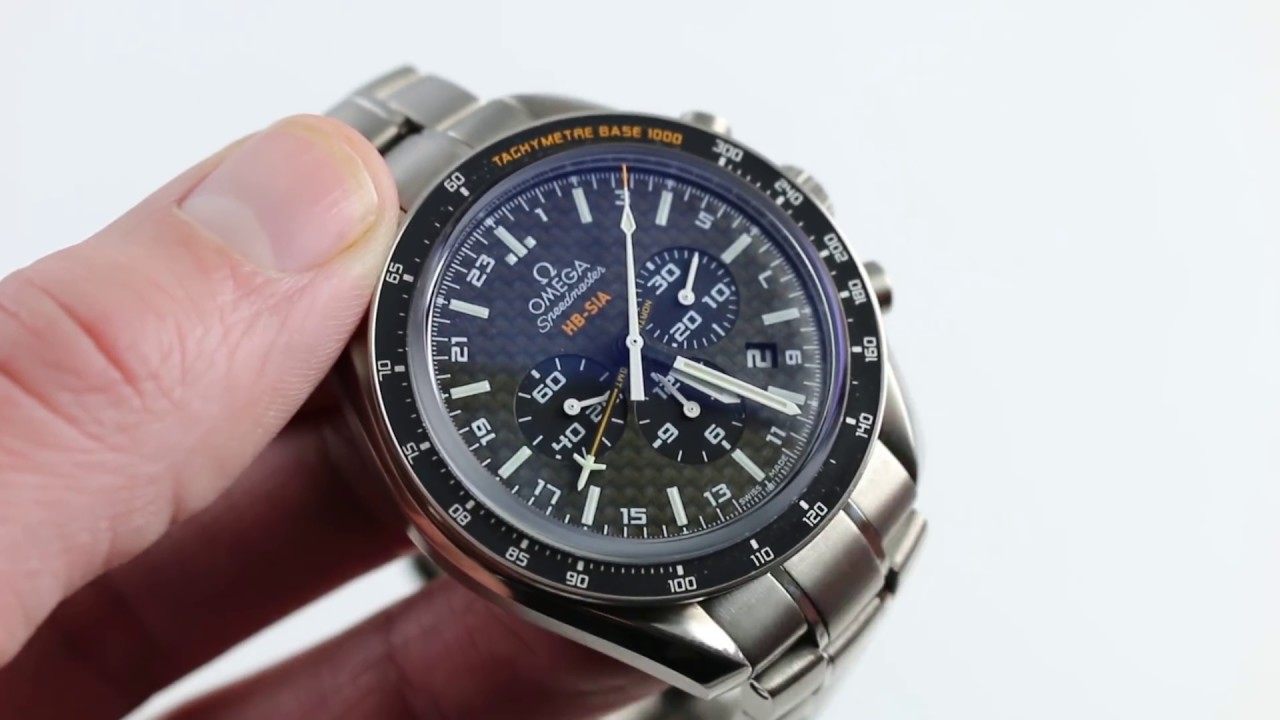 Replica OMEGA Speedmaster HB-SIA GMT