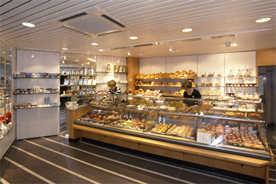 Café, Konditorei, Ladenbau, Freya, Wettingen, Bäckerei, Confiserie, Conditorei