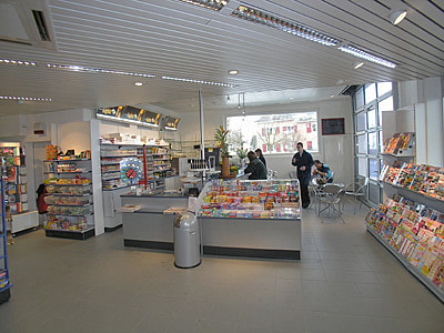ladenbau, Seeblick, Garage, Tankstellenshop, Samstagern